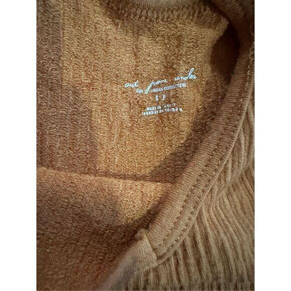UO Out From Under Drew Seamless Ribbed Bra Top‎ Rust Brown sz Small - Picture 3 of 6